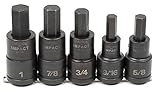 Armstrong 21-899 5 Piece 3/4-Inch Drive Hex Bit Impact Socket Set [並行輸入品]