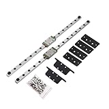 デュアル Y 軸リニア レール ガイド アップグレード キット 固定プレート ブラケット付き MGN9H リニア レール Ender3 S1/Ender3 Mgn9h リニア レール