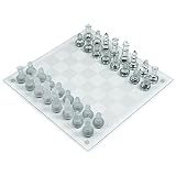 Deluxe Glass Chess Set [並行輸入品]