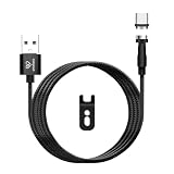 【for Type-C 対応】pitaRaku 超楽ピタッ スマホ充電ケーブル Type-C (ブラック 1m)