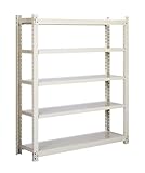 【棚　工具】ボルトを使わずに組立簡単 耐荷重２００ｋｇの 超頑丈な スチール 棚１５６．５ｃｍ