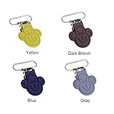 Pumpumly おしゃぶりクリップ　おしゃぶり クリップ DIY おしゃぶりホルダー 噛がため　赤ちゃんのおもちゃ　猿面　４ｃｍ　5個セット