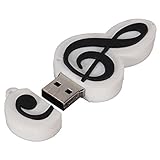 Bolayu 32GB Memory Stick USB 2.0 Leather Flash Storage Thumb U Disk White [並行輸入品]