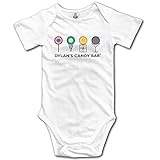 可愛い 男の子と女の子 レゆっくりジャー　キャンディ　バー Tシャツ 100%綿 White Size 12 Months