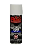 一般的なペイント&製造xop-31 x-o Rust Professional Rust予防ペイント1つで、プライマースプレーwith 360度スプレーTip、サテンホワイト