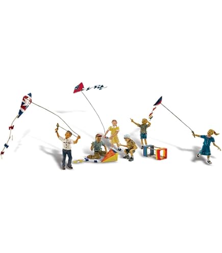 Woodland Scenics HO Dogs & Cats WOOA1841 - Set Di Figure Dipinte A Mano In Scala HO Per Diorami E Plastici Ferroviari, Cani E Gatti In Miniatura