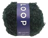 横田(ヨコタ) ループ ヤーン 毛糸 極太 Col.8 フェレストグリーン 系 30g 約43m 5850