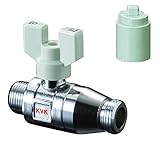 ケーブイケー KVK 逆止弁付ボールバルブ 【K140-20】