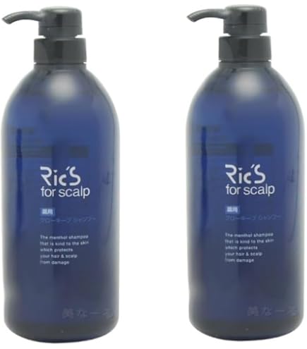 Amazon | 日本ケミコス リックス 薬用 グローキープ シャンプー 800ml