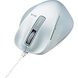 エレコム:エレコム BlueLEDマウス/有線/5ボタン/ホワイト M-XGS10UBWH 型式:M-XGS10UBWH