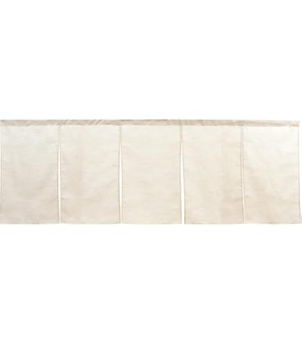 【特価セール】サンメルヘン のれん 無地 生成り 001-08 綿 麻 日本製 Amazon.co.jp: サンメルヘン のれん 無地 生成り 001-08 綿 麻 日本製