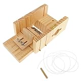 Baosity 木製　ボックス　手作り　石けん　ケーキ　氷　カッター　精密切断　トリミングツール