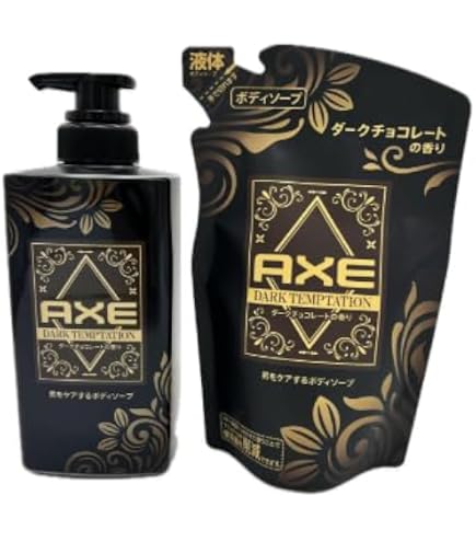 アックス　AXE　ボディソープ　ダークチョコレートの香り　370g×15本 Amazon | 【まとめ買い】AXE アックス ダークテンプテーション ダーク