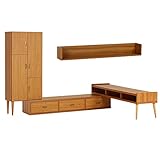 arne テレビ台 キャビネット ウォールシェルフ 完成品 日本製 配線収納 3点セット T-003/1500 T3H-cabi WallBox C-1500 北欧モデル