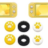 ZHI-NYLLDJS スイッチ/有機EL/ライト対応 フリーク switch適用スティックカバー ジョイコン スティックカバー アナログスティックカバー switch/有機EL/lite 対応 スティックカバー アシストリング （スティック カバー4つ/アシストリング2つ） イエロー セット