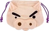 ティーズファクトリー クレヨンしんちゃんぬいぐるみ巾着ブリブリザエモン++