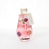 花由 ハーバリウム Herbarium -healing flower ローズピンク ラウンド(丸)タイプ