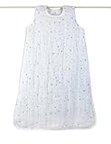 aden + anais 100% Cotton Muslin Cozy Plus Sleeping Bag, Night Sky, Small [並行輸入品]