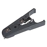 Hommy グレープラスチックユニバーサルケーブルワイヤストリッパーストリップツールカラー：グレー材質：スチール+プラスチックタイプ：ラウンドケーブルを除去するためのツールストリップ（UTP＆STP）