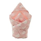 (プリエル) PRIELLE 天然コットンベビーおくるみ (MIKO PINK) [並行輸入品]