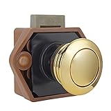 Fenteer 家具　引き出し　キャビネット　家庭　キャラバン　押しボタン　つまみ　デザイン　ロック　安全　快適