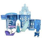 マテル ディズニー アナと雪の女王 エルサとこおりのおしろ かさねるおしろシリーズ ミニドール付 プレイセット JDP63