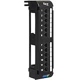 パッチパネル、垂直、Cat 5e、12 - Port