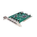 StarTech 7ポートUSB PCIカードアダプター - USB 2.0コントローラアダプタカードにPCI - フルプロファイル拡張カード(pciusb7) 4X外部+ 3X内部 [並行輸入品]