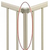 YKK ap　シンプレオフェンスT1・T2･T3型　格子付きコーナー継手　T100用　『フェンスオプション』 　プラチナステン