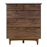 チェスト 整理 タンス 洋服ダンス 幅80cm カラー：ミディアムブラウン