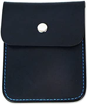 Amazon 本革製 携帯灰皿 紺 Air Mami エアー マミー 携帯用灰皿