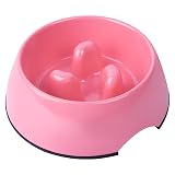 SUPER DESIGN 犬 食器 猫 食器 ペット ボウル 給食器 早食い防止 小中大型犬用 ゆっくり食べる食器 滑り止め 洗いやすい 食器洗濯機で洗える