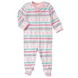 ジンボリー GYMBOREE/ フェアアイル 1-ピース ポーラー ピンク ロンパース長袖 0～3ヶ月【並行輸入】
