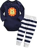 [Vaenait Baby]100%綿ベビー服ロンパースつなぎ肌着カバーオールパンツ付きVivia Leo S