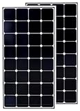 【GWSOLAR 100W ソーラーパネル お得な2枚組セット】変換効率：18.3％　TUV認証品、ＪＰＥＡ登録品のソーラーパネルです。 12Vシステム充電・蓄電対応 /GW-100A: [単結晶バッ