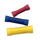 Ancor 210150 Marine Grade Electrical Vinyl Insulated Butt Connectors (4-Gauge Yellow 25-Pack) [並行輸入品