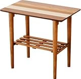 エムール サイドテーブル「バオム」 55×32×50cm 木製