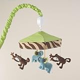 Zoo Zoo Musical Mobile by Pem America [並行輸入品]
