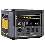 VTOMAN FlashSpeed 1000 ポータブル電源 大容量 828Wh 60分満充電 リン酸鉄リチウムイオン電池 長寿命 BMS電