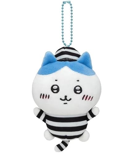 Amazon | ちいかわらんど うきうきマスコット ぬいぐるみ (ハチワレ