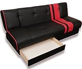 URBAN 日本製 リクライニングソファベッド マッハ ブラック 代引不可