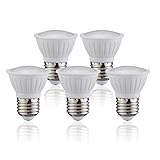 Not Dimmable E26 LED Bulb 5W (50W equivalent), 450 Lumens 3000K(Soft White) CRI90+ Flood Light Bulb 