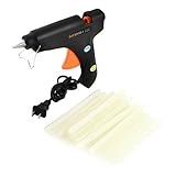 接着剤ワットAC120V米国のプラグイン60Wブルーホットメルト接着ガンキットは、20枚のスティック