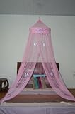 Octorose ? Butterfly Bed Canopy Mosquito NET Crib Twin Full Queen King (pink) by OctoRose