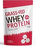 LOHAStyle(ロハスタイル) グラスフェッド プロテイン 1kg いちご 人工甘味料不使用 ホエイプロテイン 無添加 WPC ストロベリー