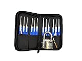ロック付きピックツールをロックする (15pcs tools((blue))