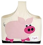 3 Sprouts(スリースプラウツ) ハンドバッグ ストレージキャディー ピッグ