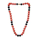 Chewbeads Spirit Ncklace 100% Safe Silicone Teething and Sensory Necklace for Babies and Toddlers (R