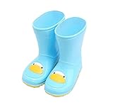 かわいいペンギンの屋外キッズ雨の日アクセサリーガールレインブーツ