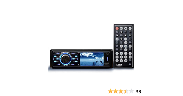 9112b 3インチdvdプレーヤー 1din ラジオ Usb Sd アンプ内蔵 外部入出力あり